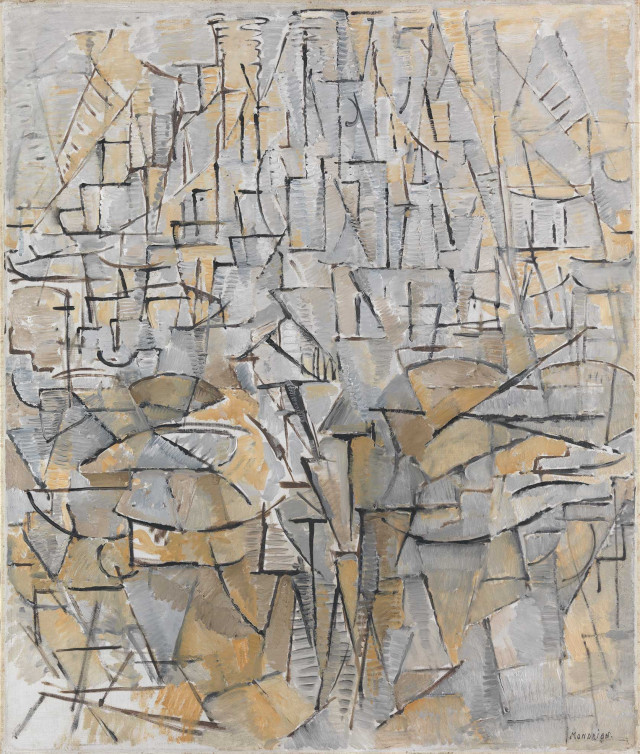 Piet Mondrian, Composizione n. 3 (1913; olio su tela, 95 x 80 cm; L'Aia, Kunstmuseum Den Haag)
 Piet Mondrian, Composizione n. 3 (1913; olio su tela, 95 x 80 cm; L'Aia, Kunstmuseum Den Haag)