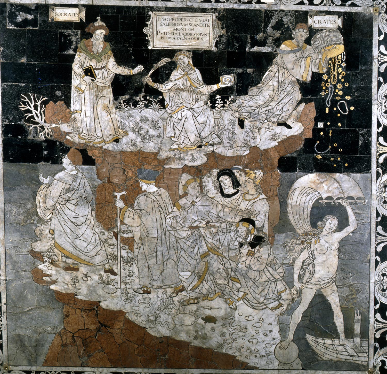 Pinturicchio, Allegoria del colle della Sapienza
