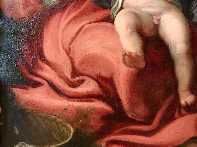 Girolamo da Carpi, Copia dal Correggio, particolare
 Girolamo da Carpi, Copia dal Correggio, particolare