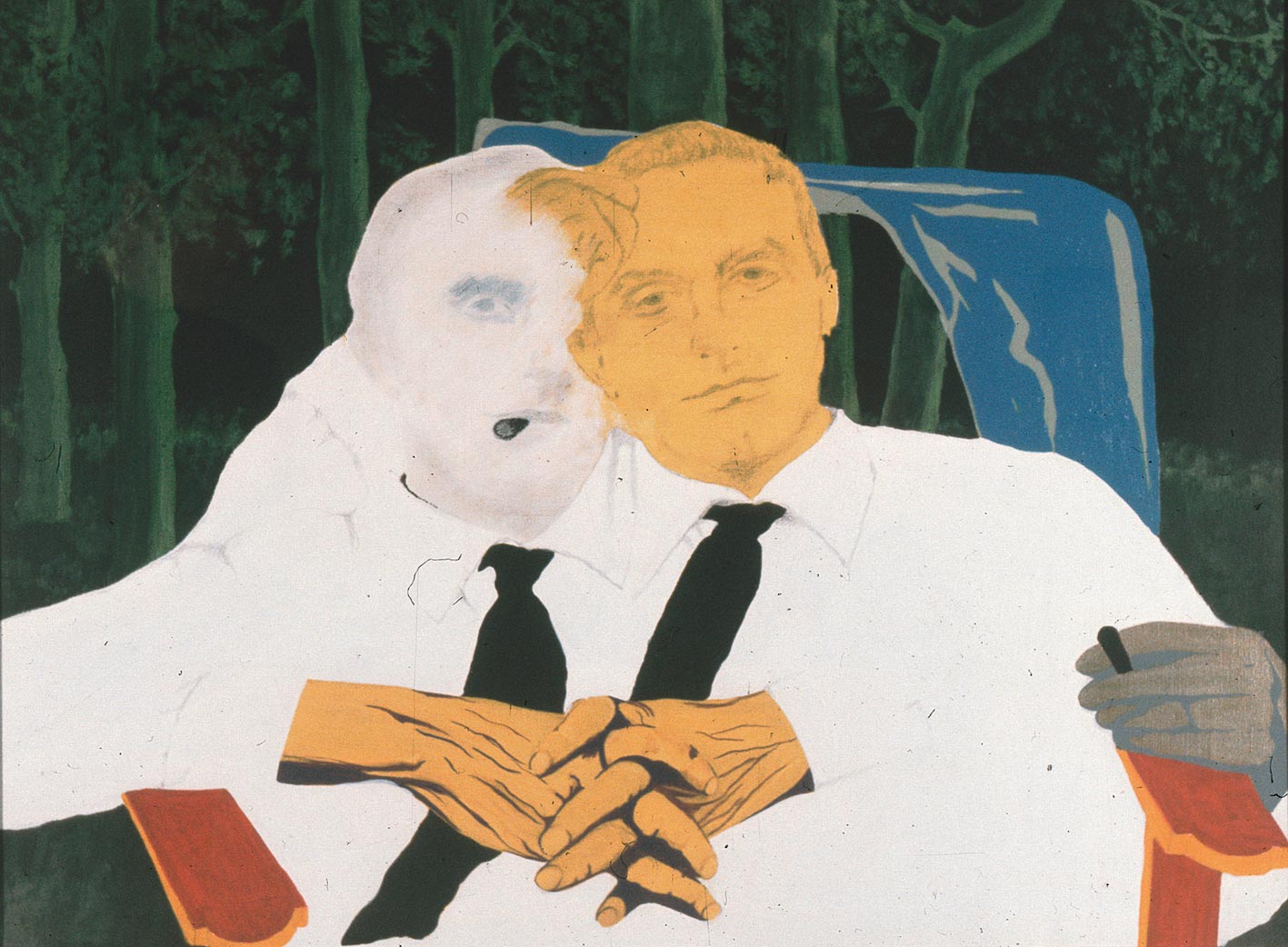 Carlo Gajani, Franco Bartoli (1966; acrilico e tempera su tela, 100 x 80 cm)
