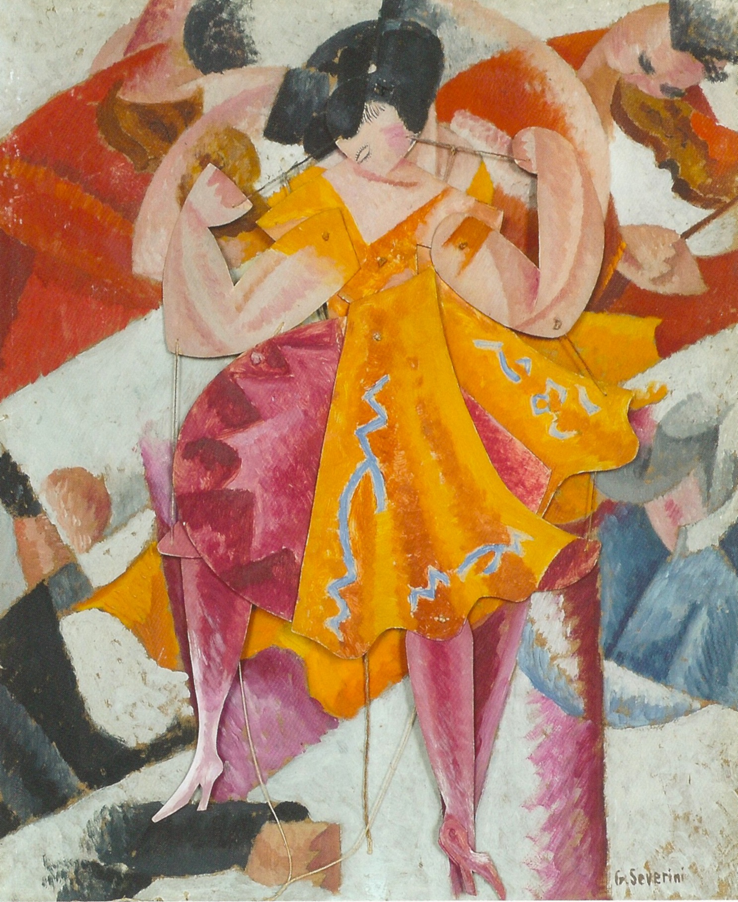 Gino Severini, Danseuse articulée (1915; Mamiano di Traversetolo, Fondazione Magnani-Rocca)

