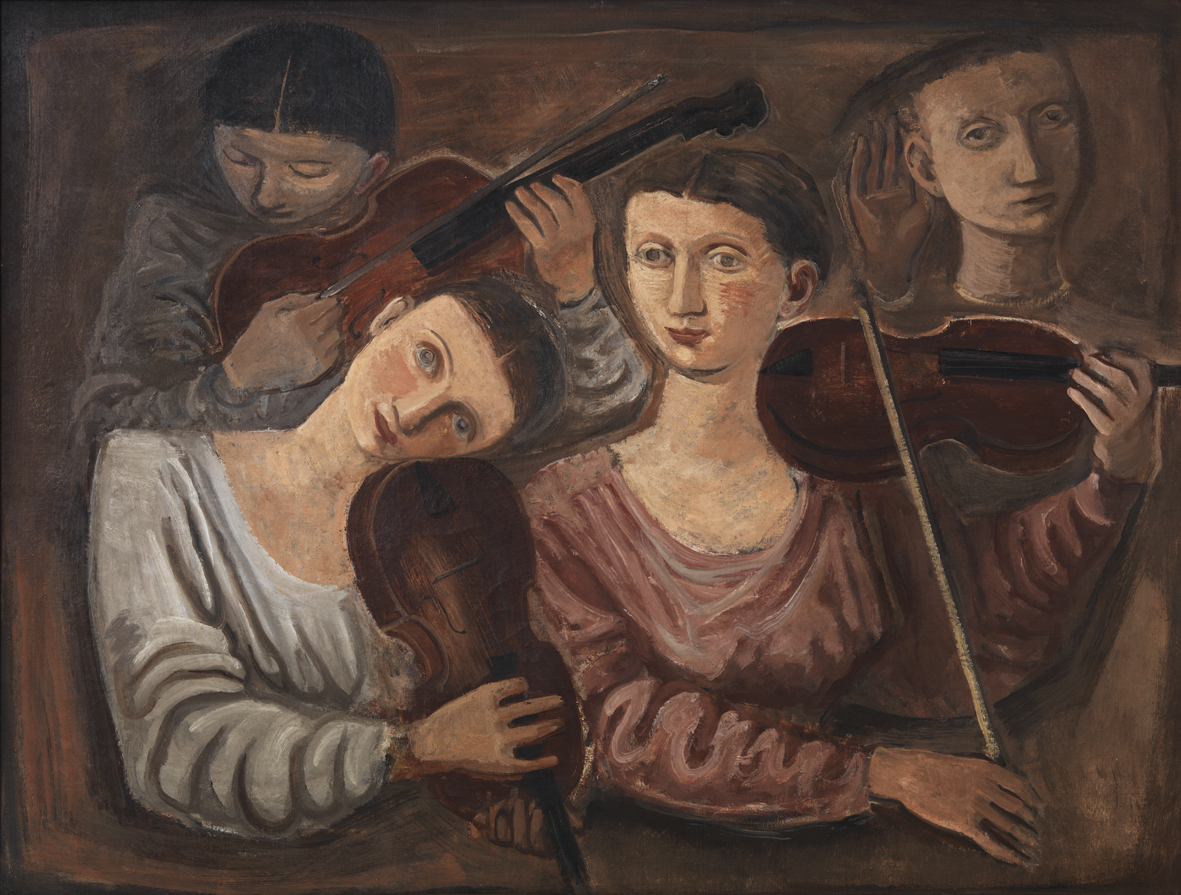 Massimo Campigli, Violini (1934; Rovereto, Mart)
