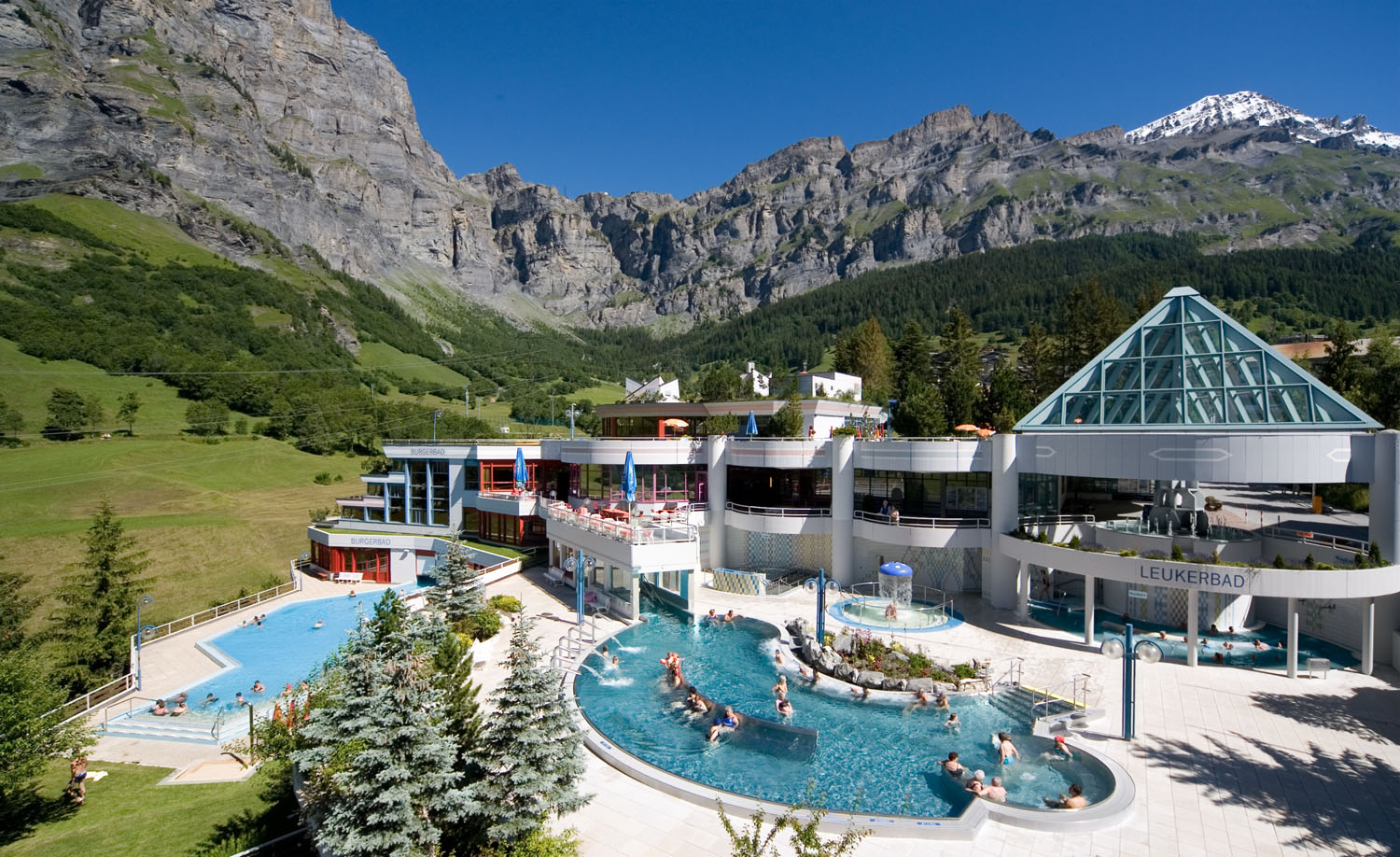 Le terme di Leukerbad oggi. Ph. Credit Svizzera Turismo
