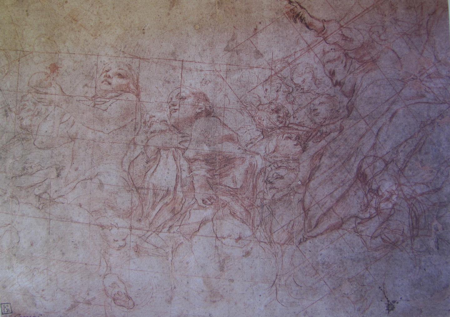 Correggio, Studio preparatorio per l'Assunzione
