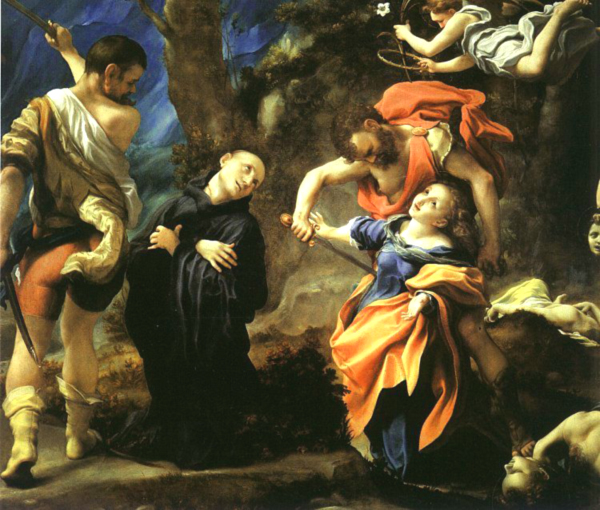 Correggio, Martirio di quattro santi (1523 circa; olio su tela, 157 x 182 cm; Parma, Galleria Nazionale)
