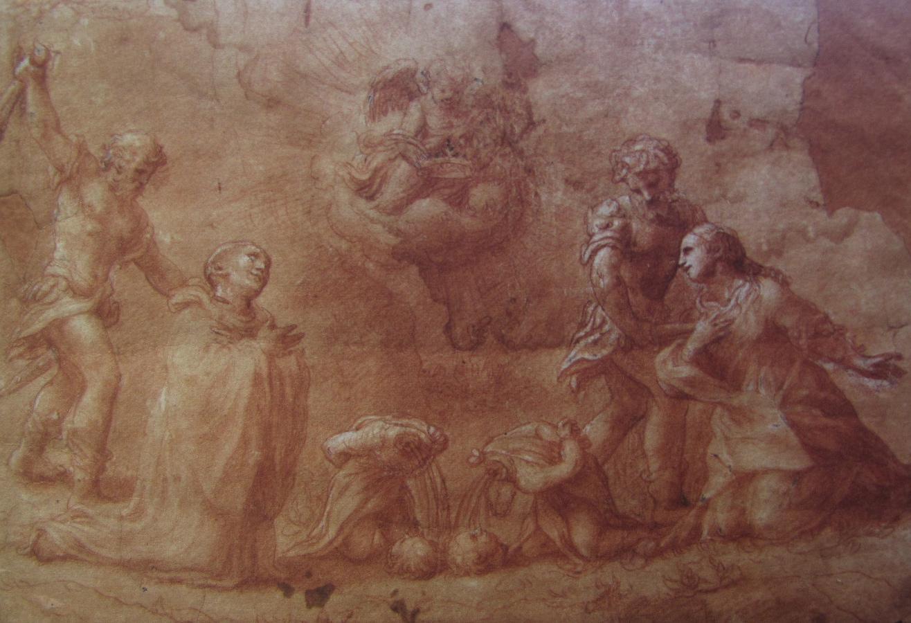 Correggio, Studio preparatorio per il Martirio di quattro santi
