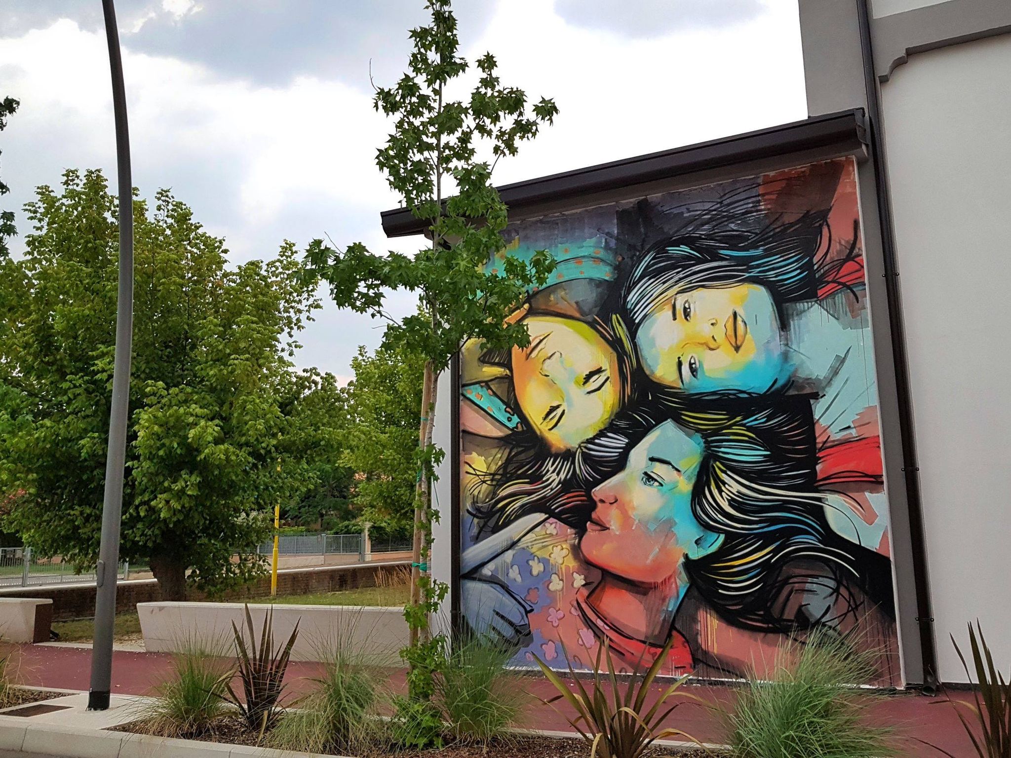 Un'opera di Alice Pasquini
 Un'opera di Alice Pasquini