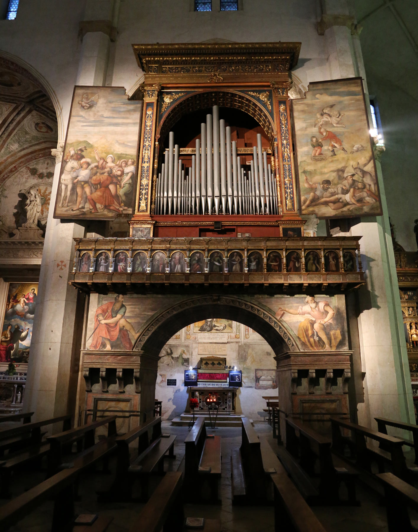 L'organo del Duomo di Asola decorato dal Romanino
 L'organo del Duomo di Asola decorato dal Romanino