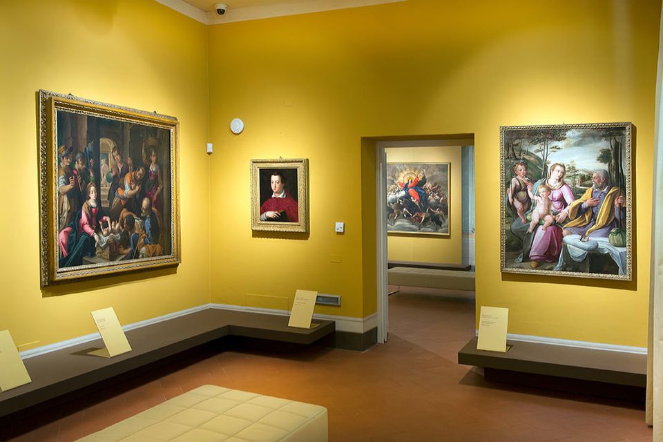 Le sale della collezione permanente di Palazzo Blu
