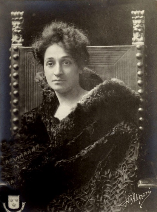 Ritratto di Anna Franchi, F.lli Alinari, 1895 circa
