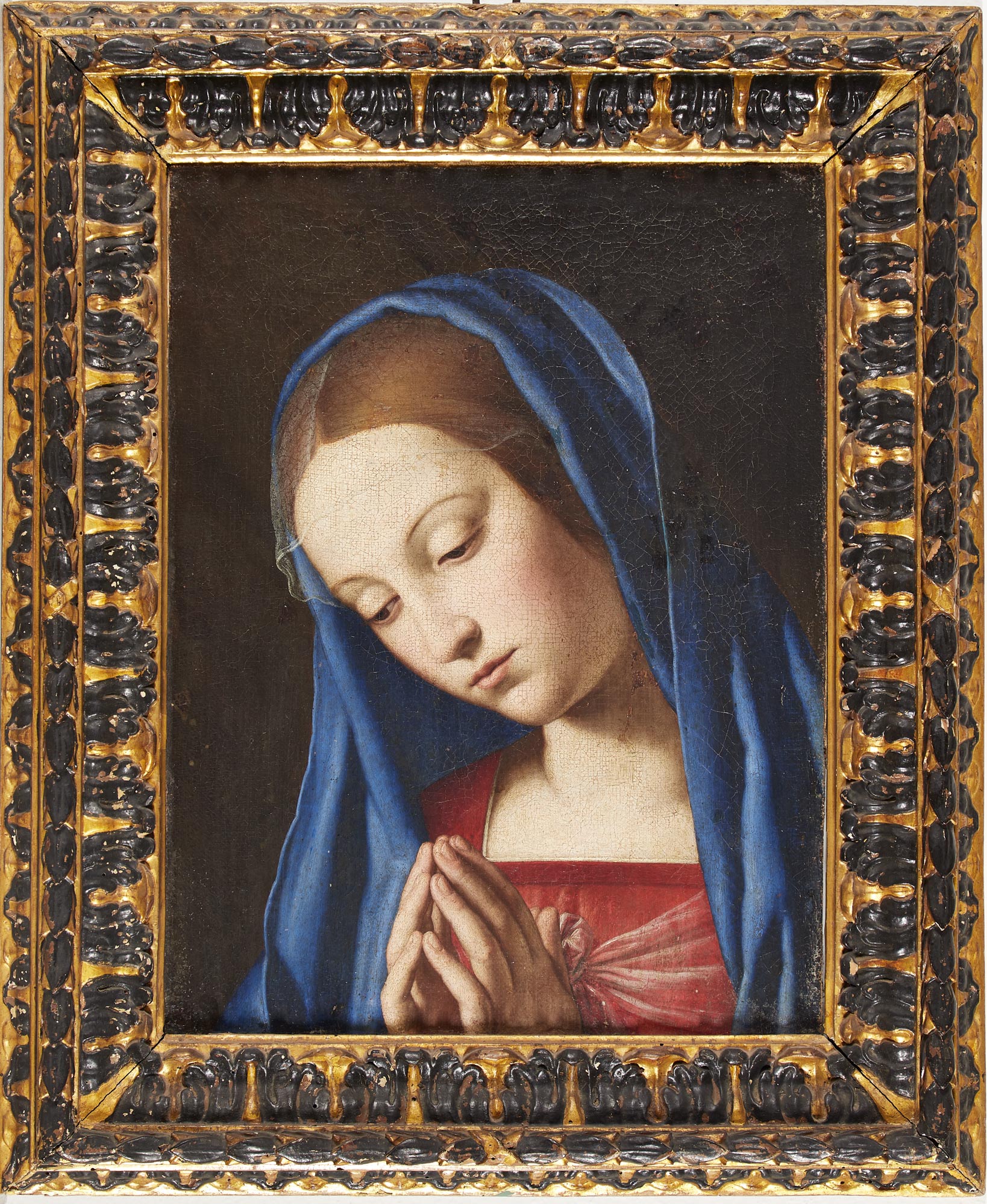 Giovan Battista Salvi detto il Sassoferrato, Vergine annunciata (1680-1685; olio su tela, 33 x 45 cm; Cesena, Pinacoteca Comunale)
