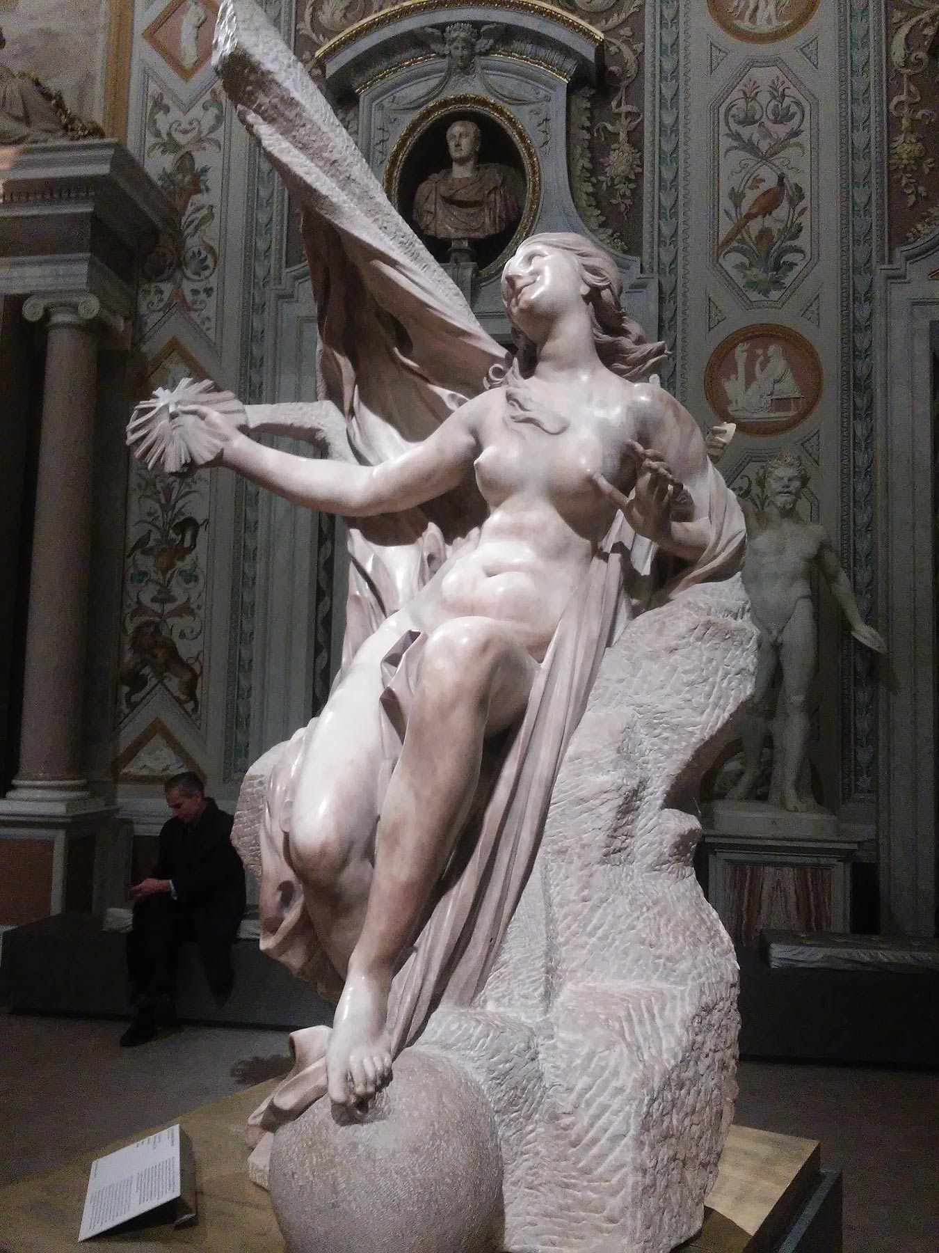 Gian Lorenzo Bernini, La VeritÃ  svelata dal Tempo, dettaglio. Ph. Credit Finestre sull'Arte
