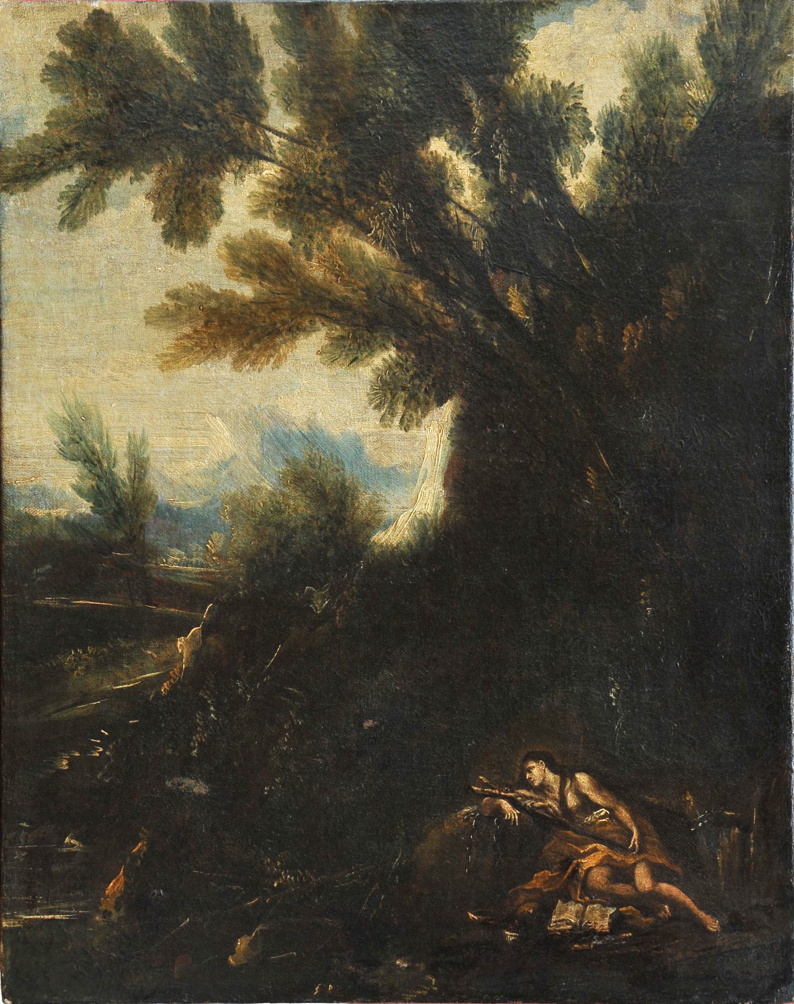 17. Alessandro Magnasco, Maria Maddalena (olio su tela, 69 x 54 cm; Odessa, Museo d'Arte Occidentale e Orientale)
