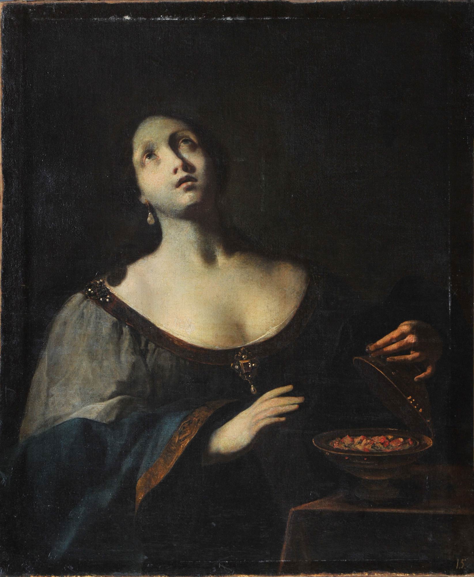 13. Francesco Cairo, Porzia (olio su tela, 113 x 95 cm; Odessa, Museo d'Arte Occidentale e Orientale)
