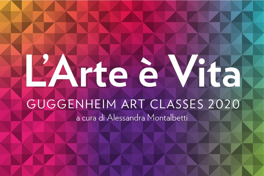 La locandina del ciclo L'Arte è Vita
