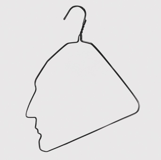 Ai Weiwei, Hanging Man (Duchamp) (1985; appendiabiti, 39 x 28 cm)
 Ai Weiwei, Hanging Man (Duchamp) (1985; appendiabiti, 39 x 28 cm)