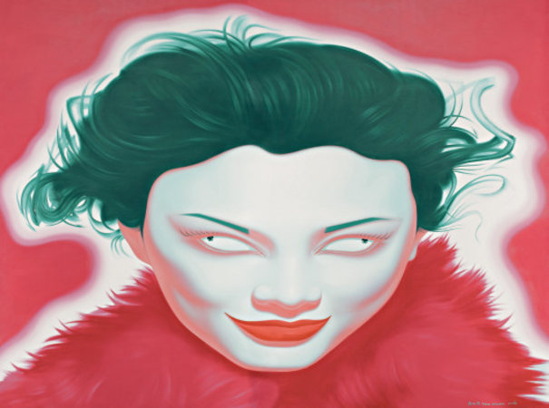 Feng Zhengjie, Chinese Portrait P Series 2006 No. 2 (2006; olio su tela, 300 x 400 cm)
 Feng Zhengjie, Chinese Portrait P Series 2006 No. 2 (2006; olio su tela, 300 x 400 cm)