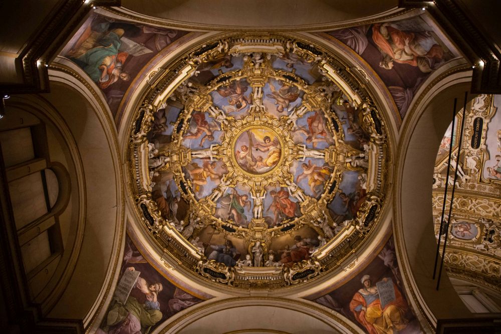 La cupoletta delle Sibille di Alessandro Tiarini (1619)
