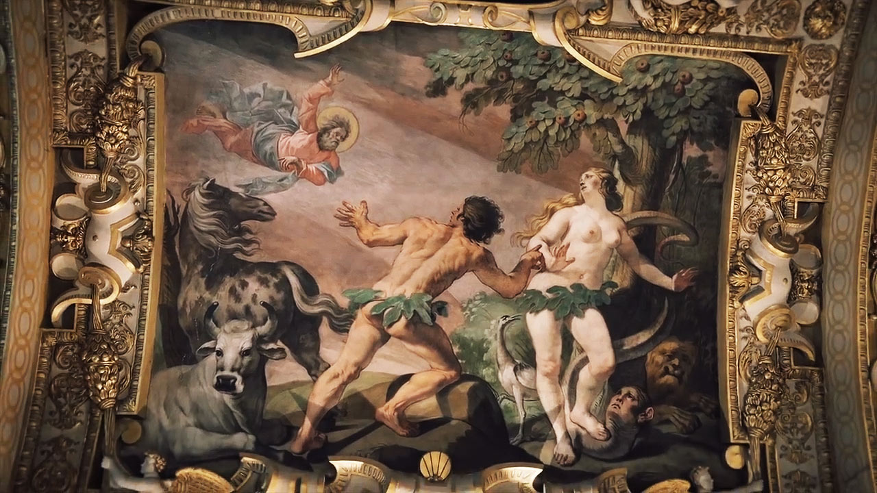 Luca Ferrari, Adamo ed Eva (1644)
