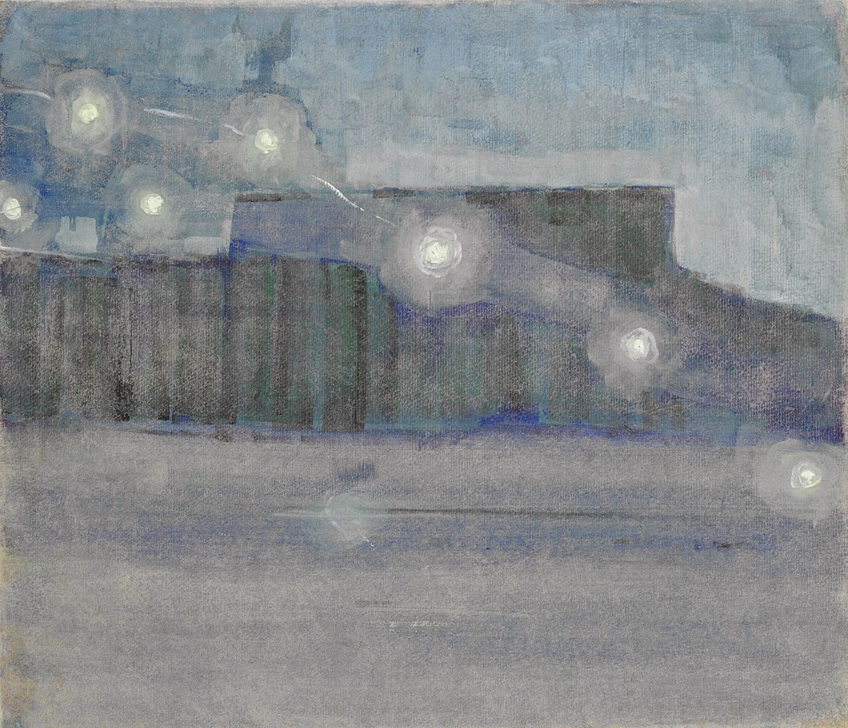 Mikalojus Konstantinas Čiurlionis, Scintille II (1906; olio su tela; Kaunas, Mikalojus Konstantinas Čiurlionis Museum)
