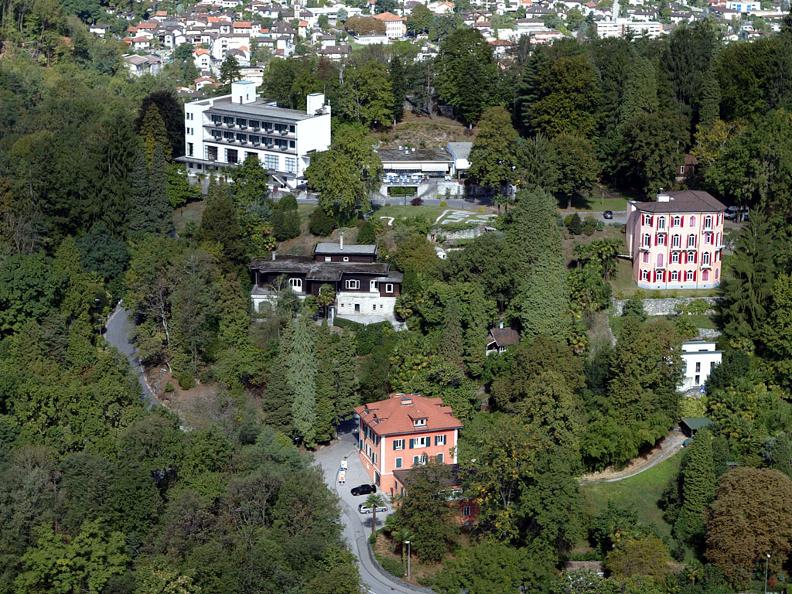 Il villaggio di Monte VeritÃ , oggi percorso museale. Ph. Credit Svizzera Turismo
