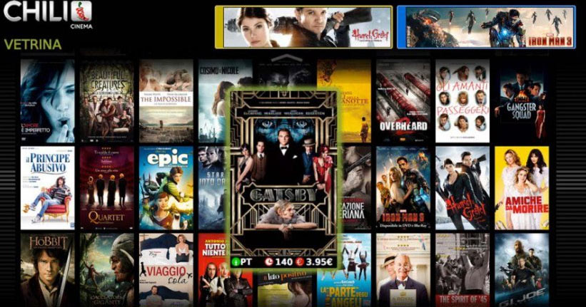 La piattaforma Chili
