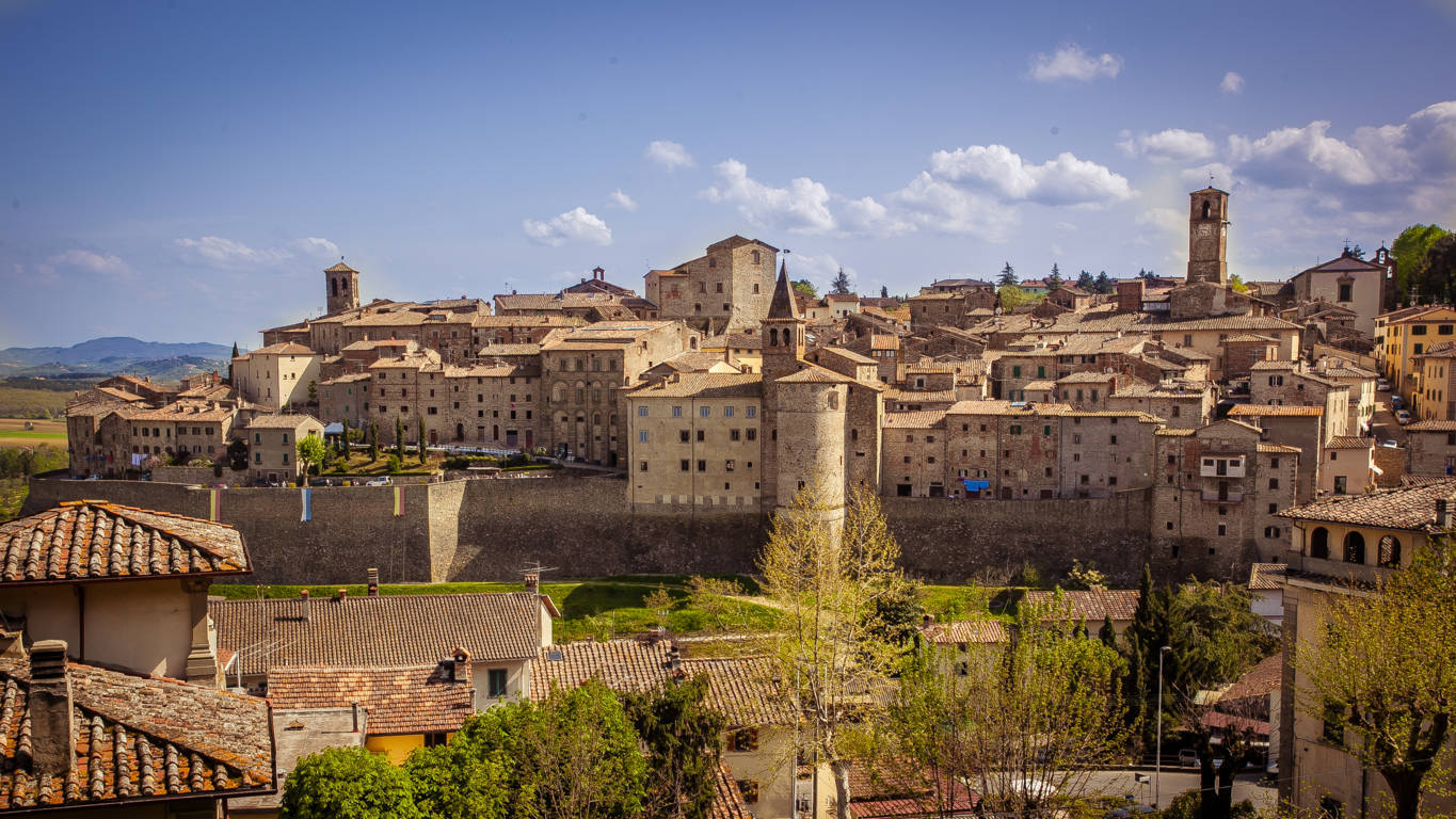 Veduta di Anghiari