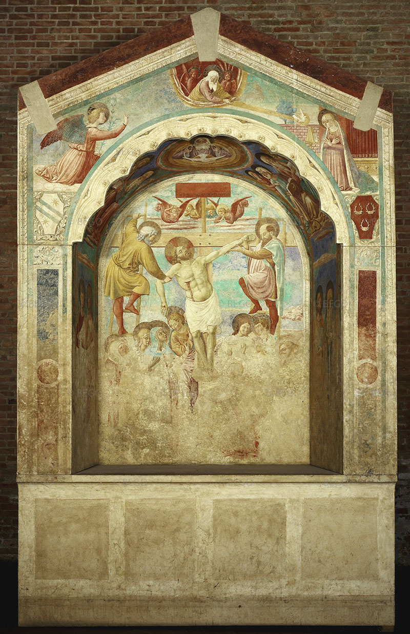 Il tabernacolo dei Giustiziati di Benozzo Gozzoli (1464-1465)