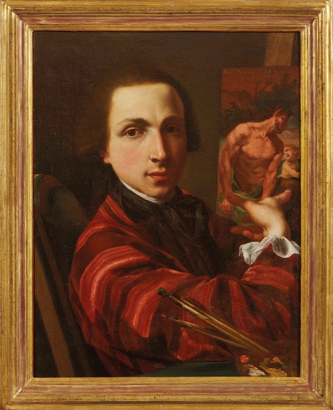 Bernardino Nocchi, Autoritratto (1763; olio su tela, 58 x 44,5 cm)
