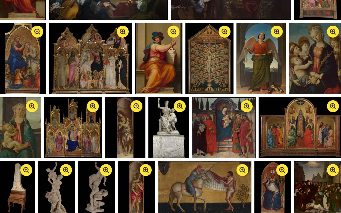 I capolavori della Galleria dell'Accademia di Firenze in HD
 I capolavori della Galleria dell'Accademia di Firenze in HD