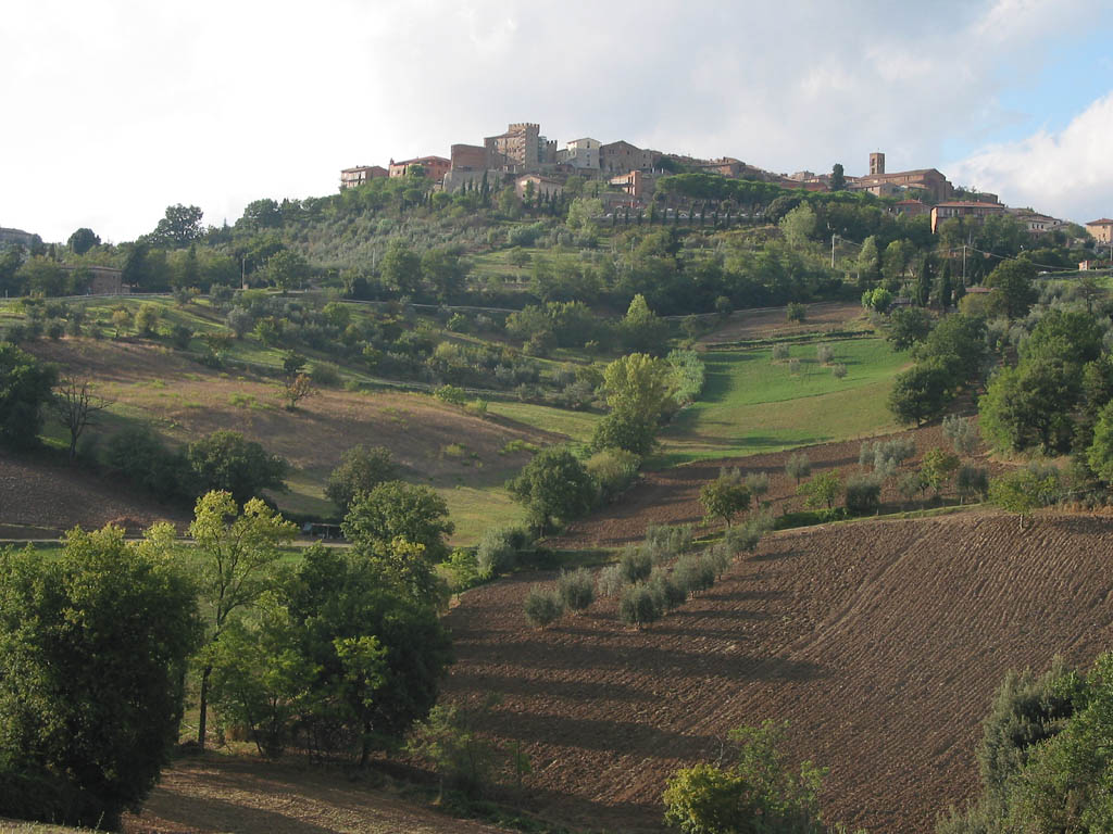 Veduta di Casole d'Elsa
