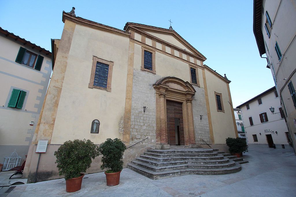 La chiesa di San Michele Arcangelo. 
