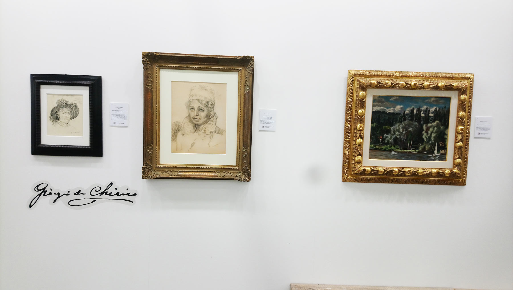 Le opere di De Chirico allo stand di Cinquantasei Le opere di De Chirico allo stand di Cinquantasei