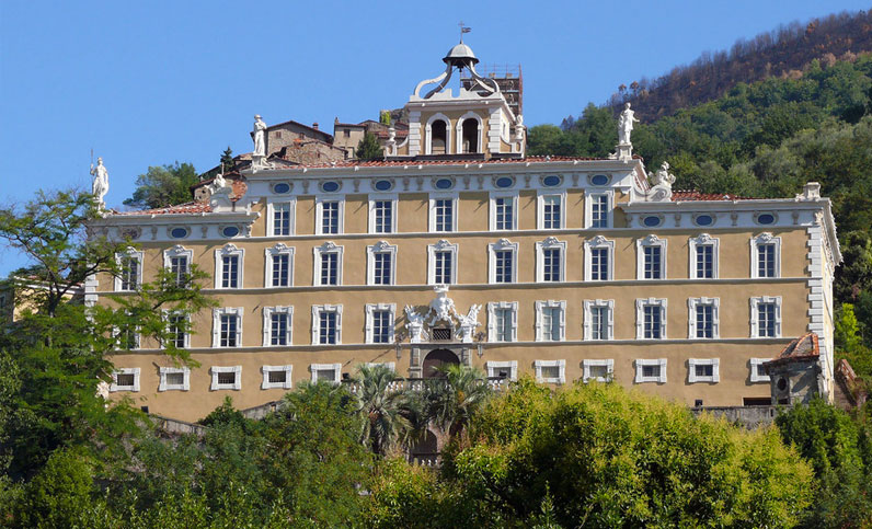 La facciata di Villa Garzoni. Ph. Credit Parco monumentale di Pinocchio
