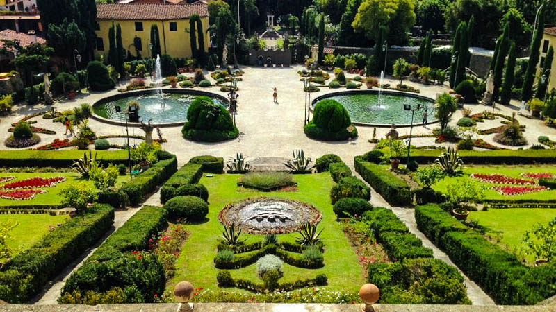 Il giardino di Villa Garzoni
