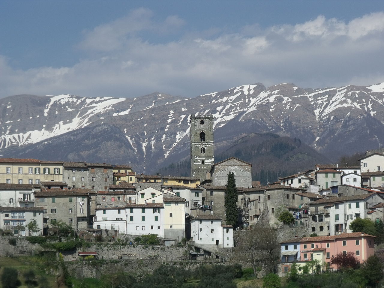 View of Coreglia Antelminelli