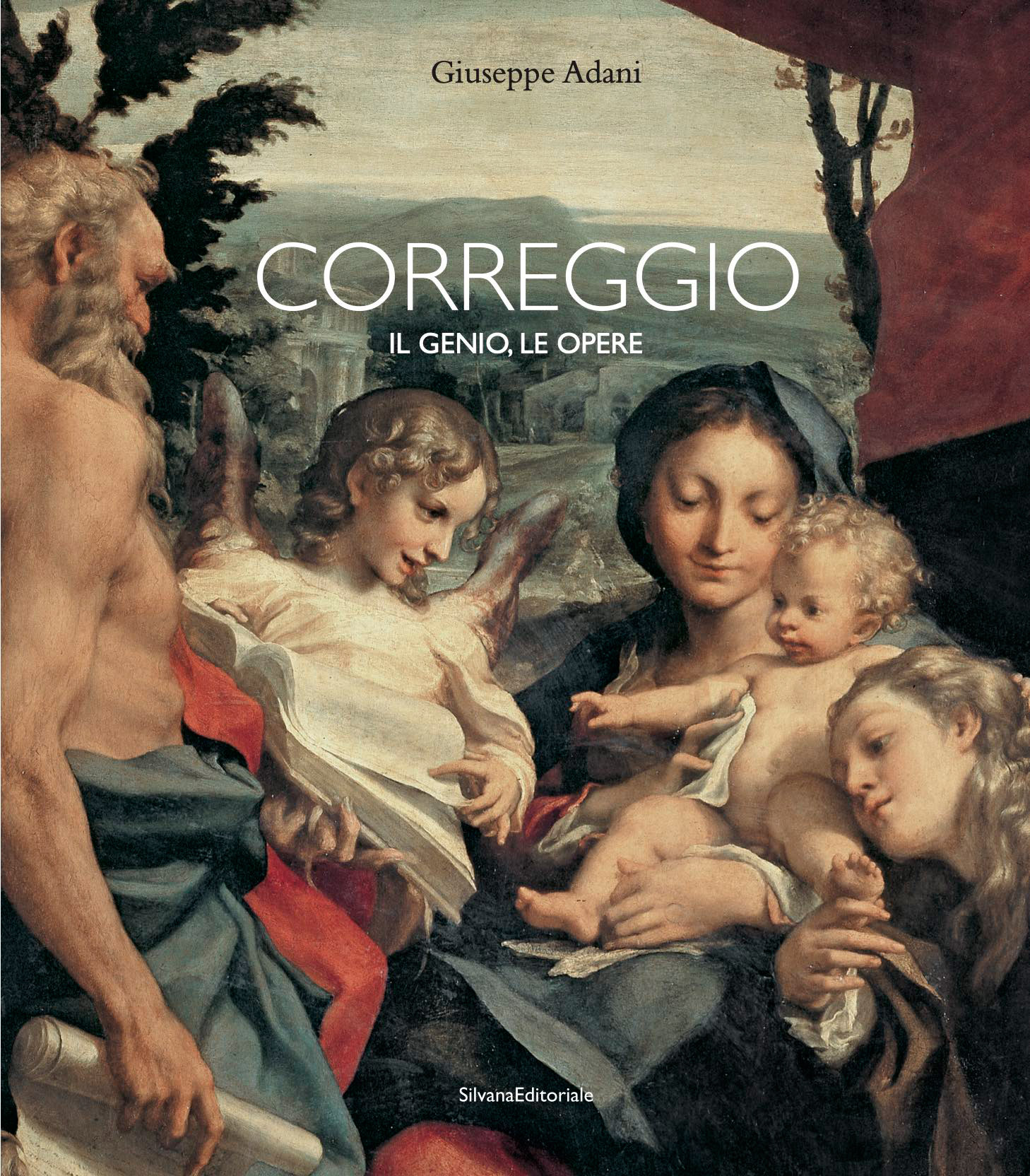 La copertina del libro Correggio. Il genio, le opere di Giuseppe Adani
