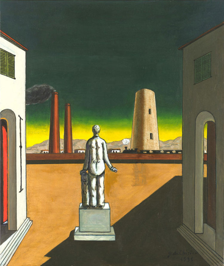 Giorgio de Chirico, Presente e passato (1936; Roma, Galleria Nazionale d’Arte Moderna e Contemporanea)