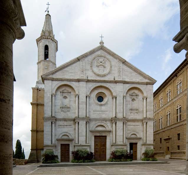 Il Duomo di Pienza. Ph. Credit Ufficio Unesco Beni Culturali
