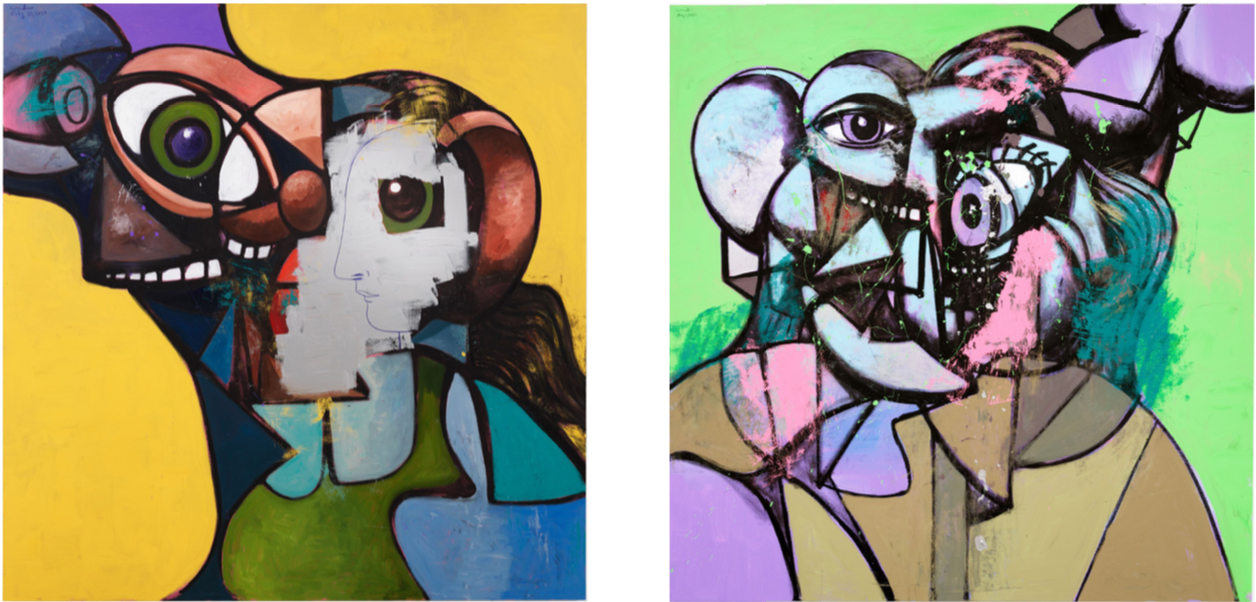 Una rivolta interiore: parla della pandemia la nuova mostra di George Condo