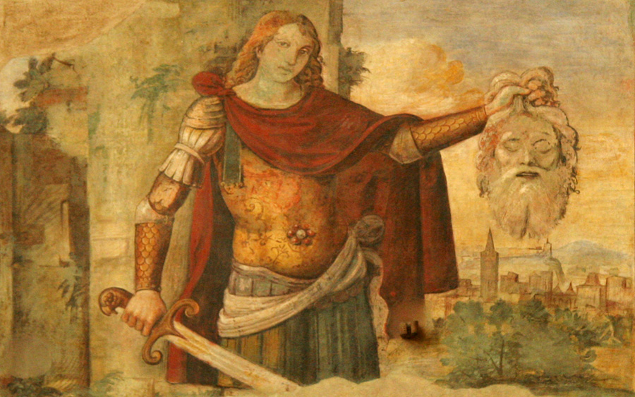 Uno dei due affreschi del Duomo attribuiti al Giorgione: il David