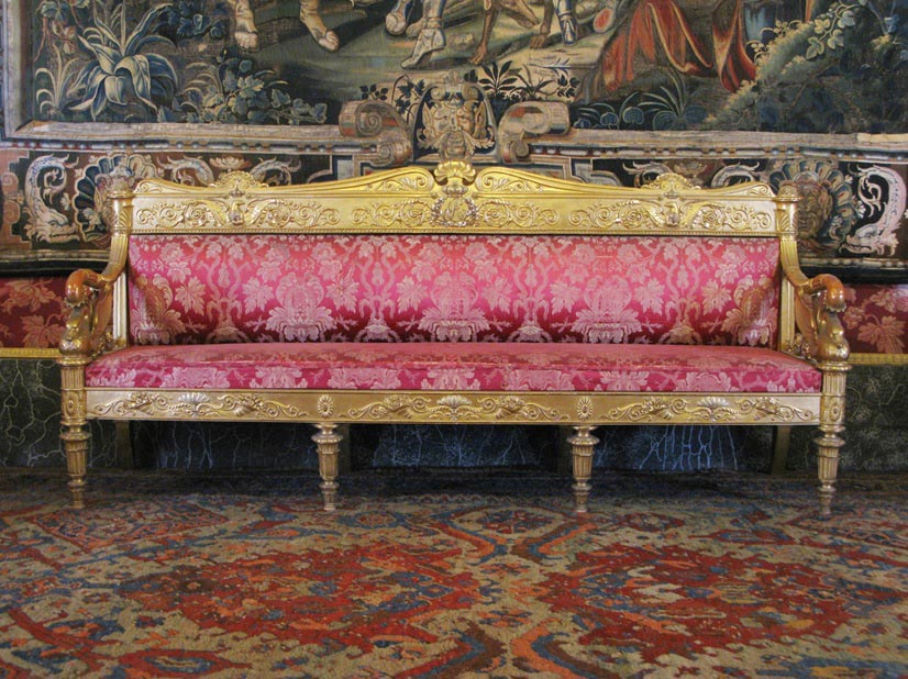 Henry Thomas Peters, Divano Sala Udienze (Genova, Palazzo Reale)
