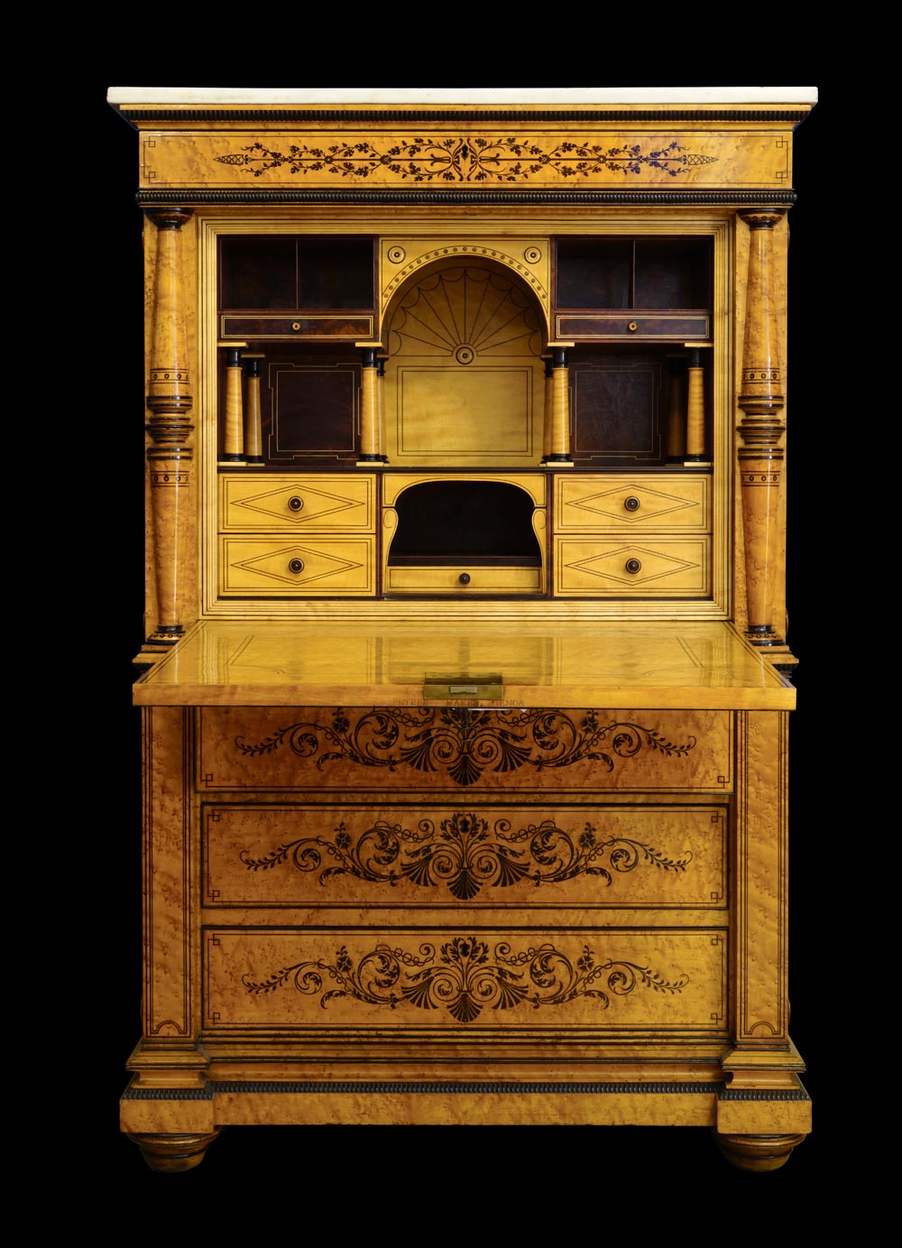 Henry Thomas Peters, Secrétaire (1841-42; Genova, Palazzo Reale, Appartamento Principi Ereditari)
