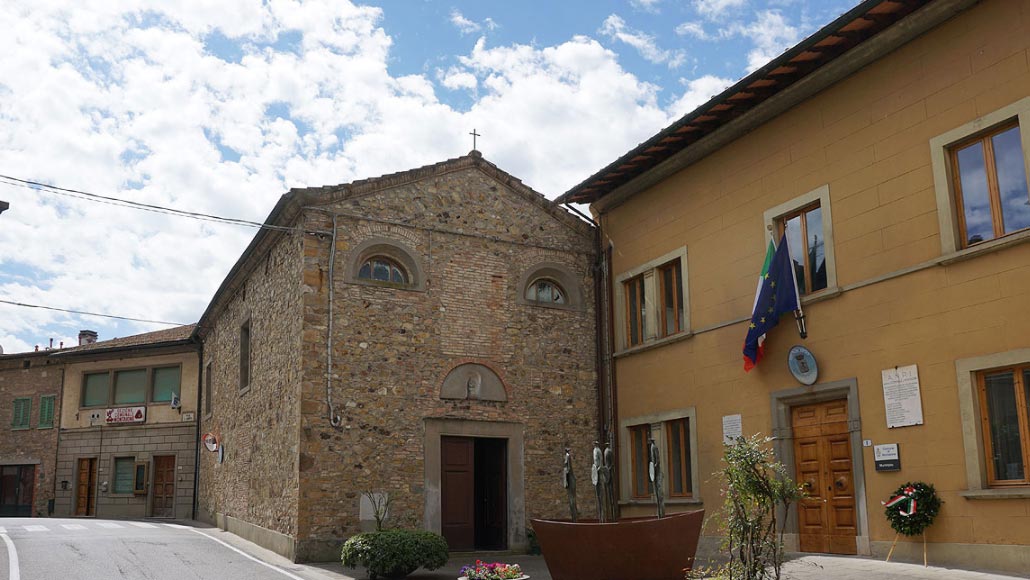 La chiesa dei Santi Giuseppe e Lucia. Ph. Credit Visit Montaione
