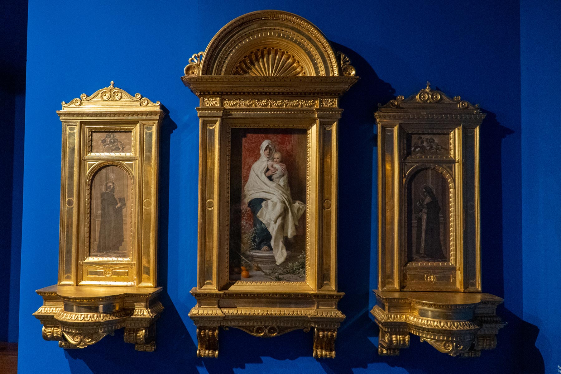 Nicolò Barabino, Trittico della Madonna delle arance (Collezione privata)
