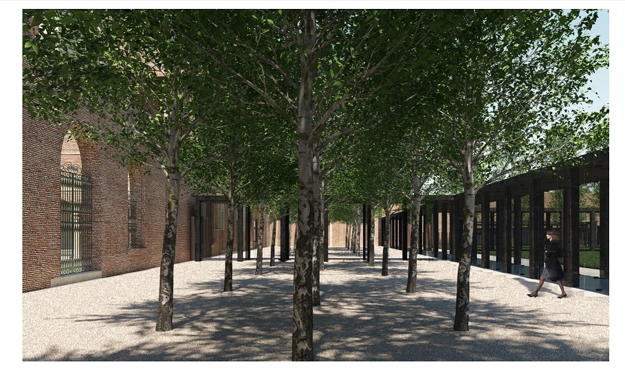 Nuova passerella di Palazzo dei Diamanti
