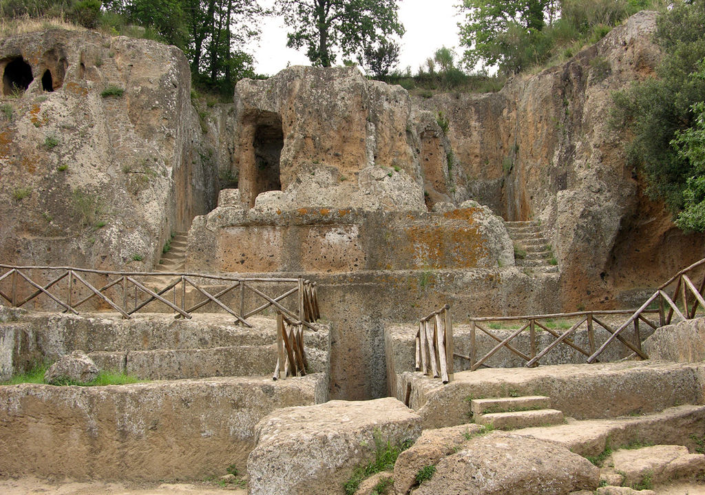 La Tomba Ildebranda nel Parco Archeologico CittÃ  del Tufo