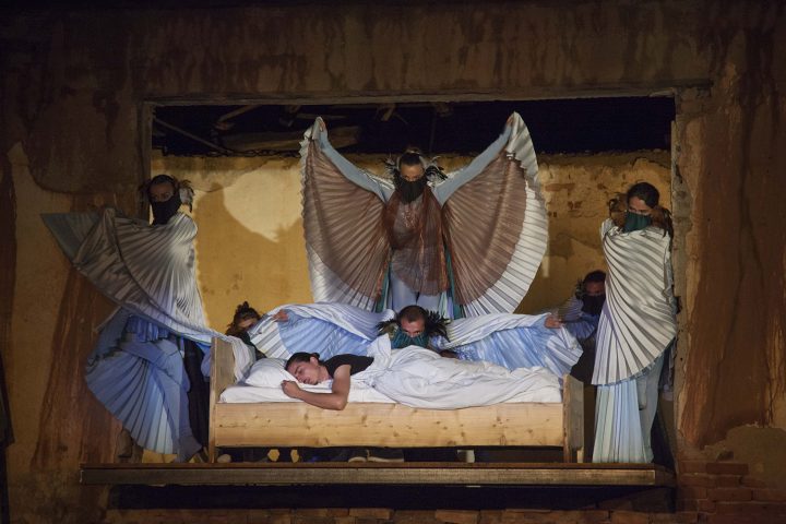 Petrit Halilaj, Shkre?petima (2018; fotogramma da video, video mono canale singolo, sonoro, durata 37’10”). Prodotto da Fondazione Merz e Hajde! Foundation. Courtesy l’artista; Fondazione Merz, Torino; ChertLu?dde, Berlino; e kamel mennour, Parigi / Londra.
