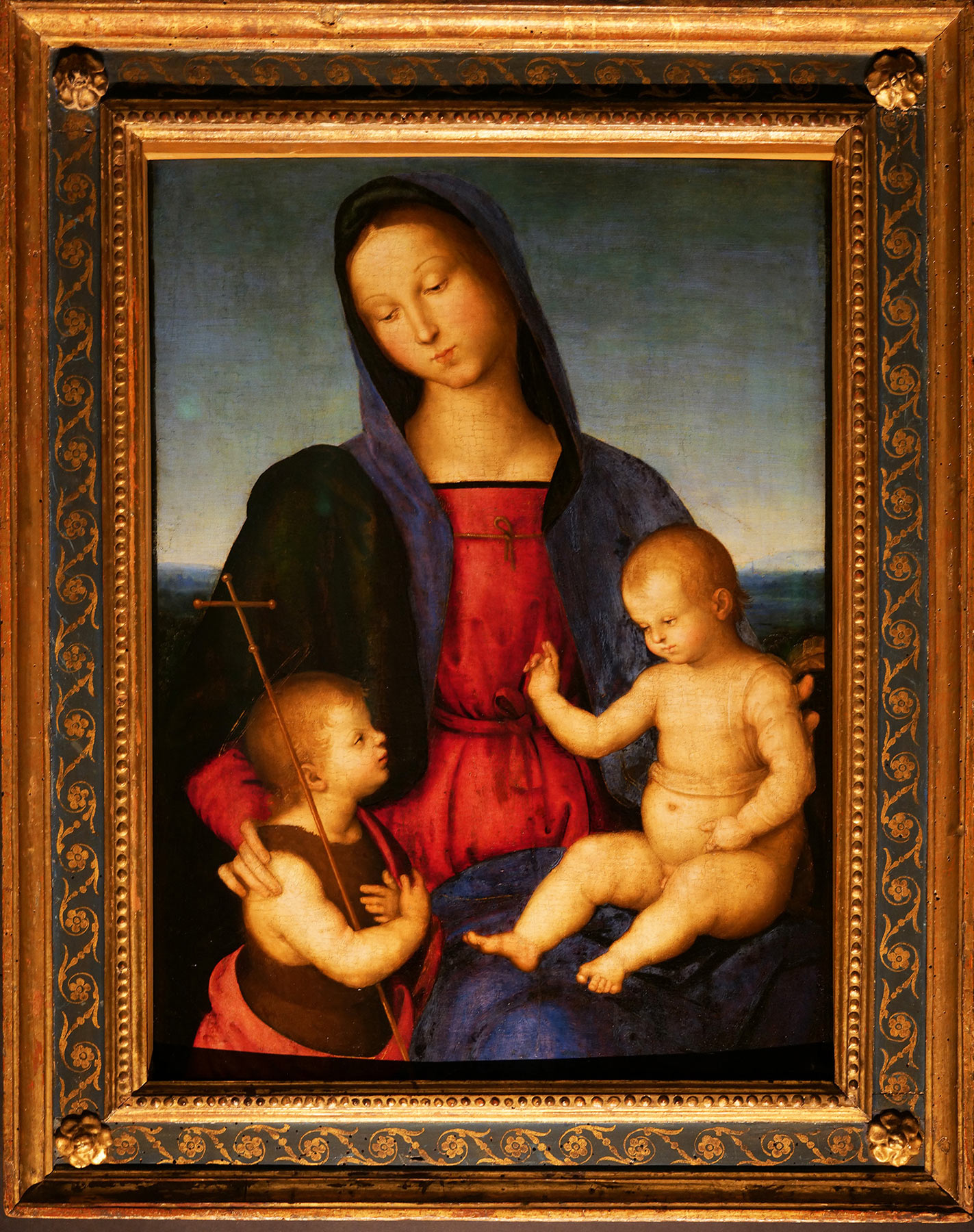 Raffaello, Madonna Diotallevi (1504 circa; olio su tavola, 69 x 50 cm; Berlino, Bode Museum)
