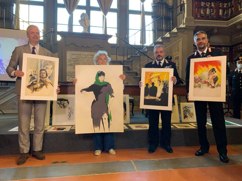 Eccezionale recupero dei Carabinieri: ritrovate 134 opere di Silvano Campeggi rubate nel 2019 Eccezionale recupero dei Carabinieri: ritrovate 134 opere di Silvano Campeggi rubate nel 2019